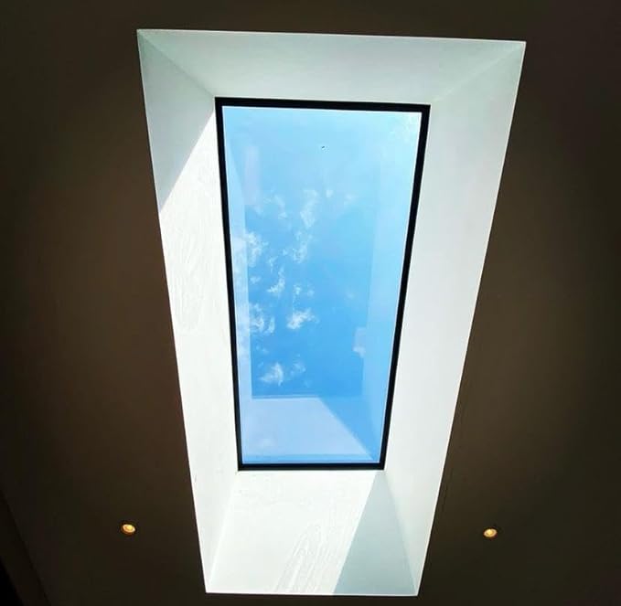 Double Glazed Flat Roof Skylight | Frameless Design